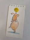 Original! Kerzentier „Schwein“