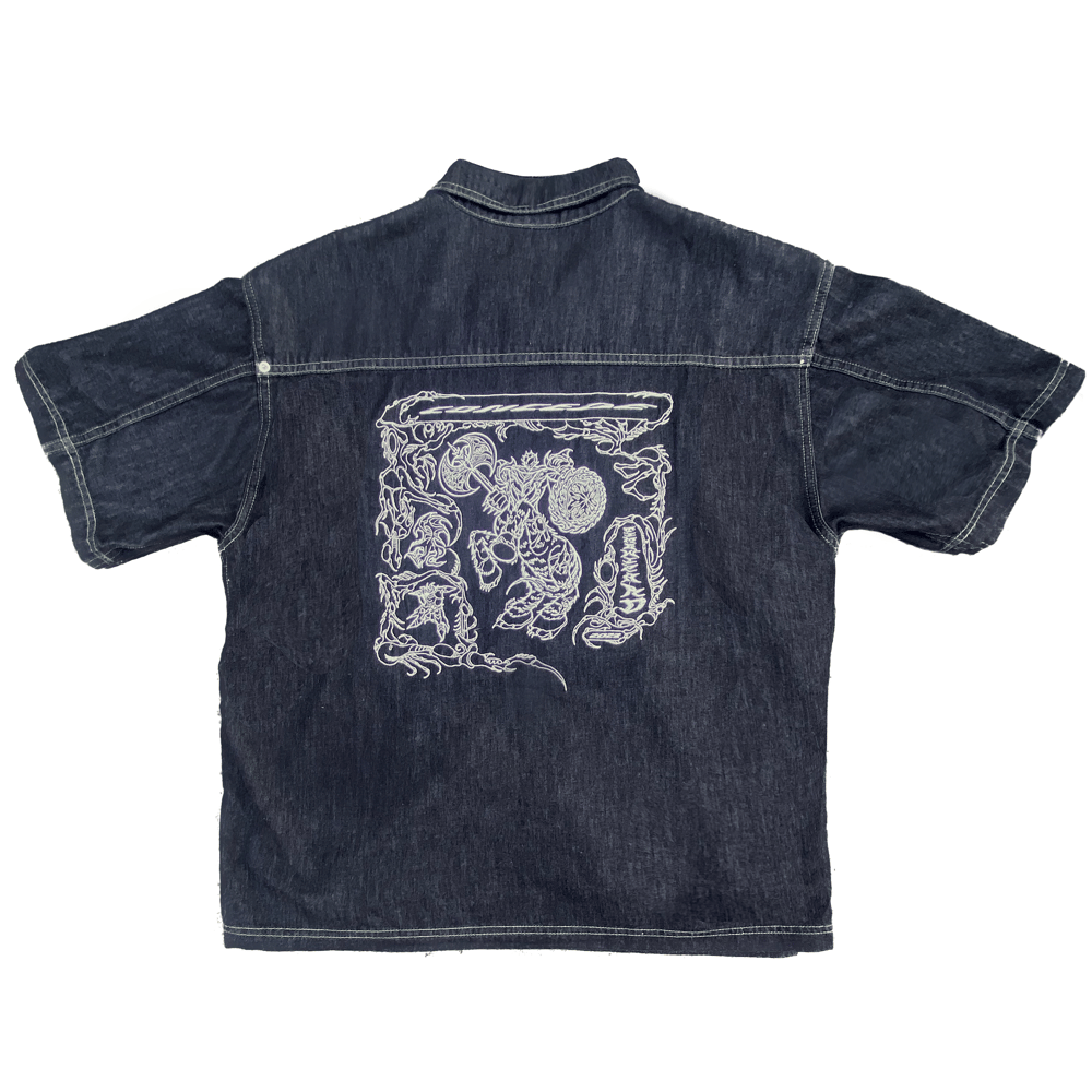CONCEDE button-up