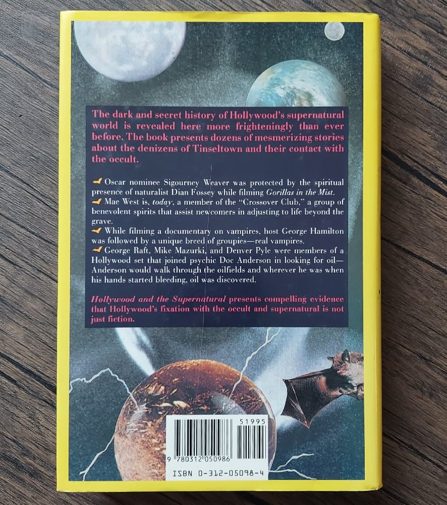 Hollywood and the Supernatural, by Brad & and Sherry Hansen-Steiger