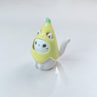 Image 4 of Banana Cat Ceramic Figurine 