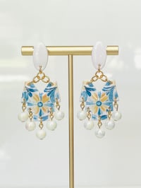 Image 1 of Blue Dangles