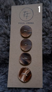 Image 2 of Hazel buttons - Set of 4