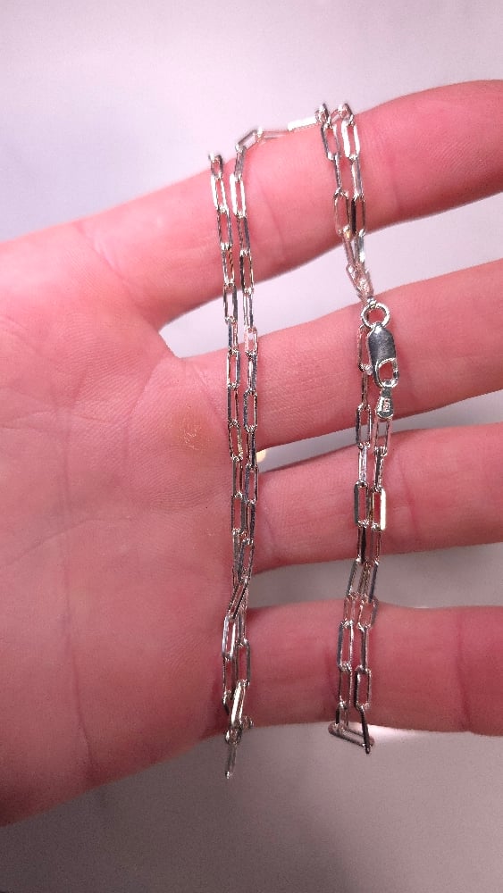 Image of Paperclip necklace 