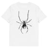 Black Widow Spider - Unisex organic cotton t-shirt