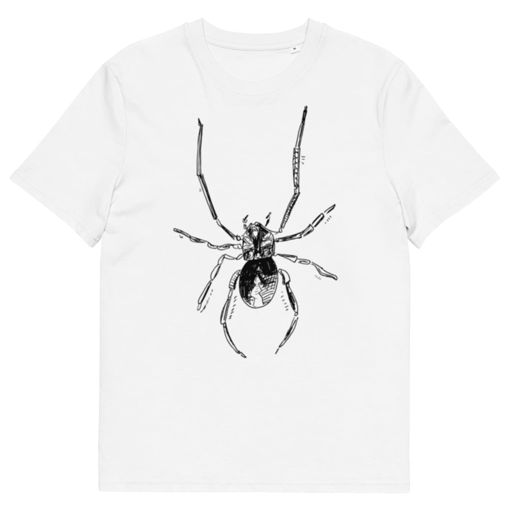 Black Widow Spider - Unisex organic cotton t-shirt