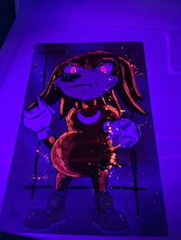 Image 2 of Dem Knuckles w/matching keychain!!