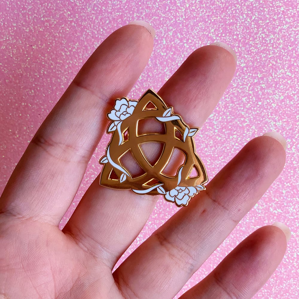 Image of Charmed sign pin