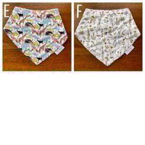 Image of Liberty Print Bandana Bib