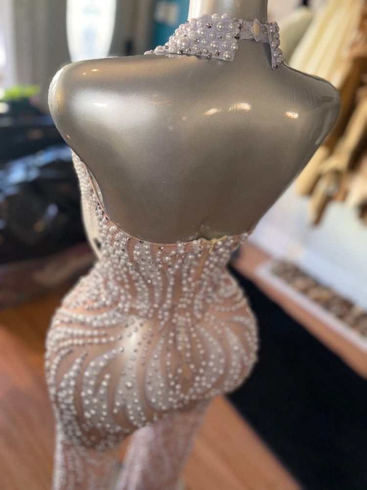 Image of The Dripping in Pearls Jumpsuit