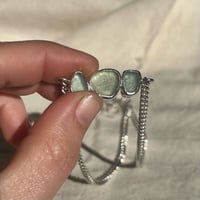 Image 3 of BLUE TREBLE NECKLACE