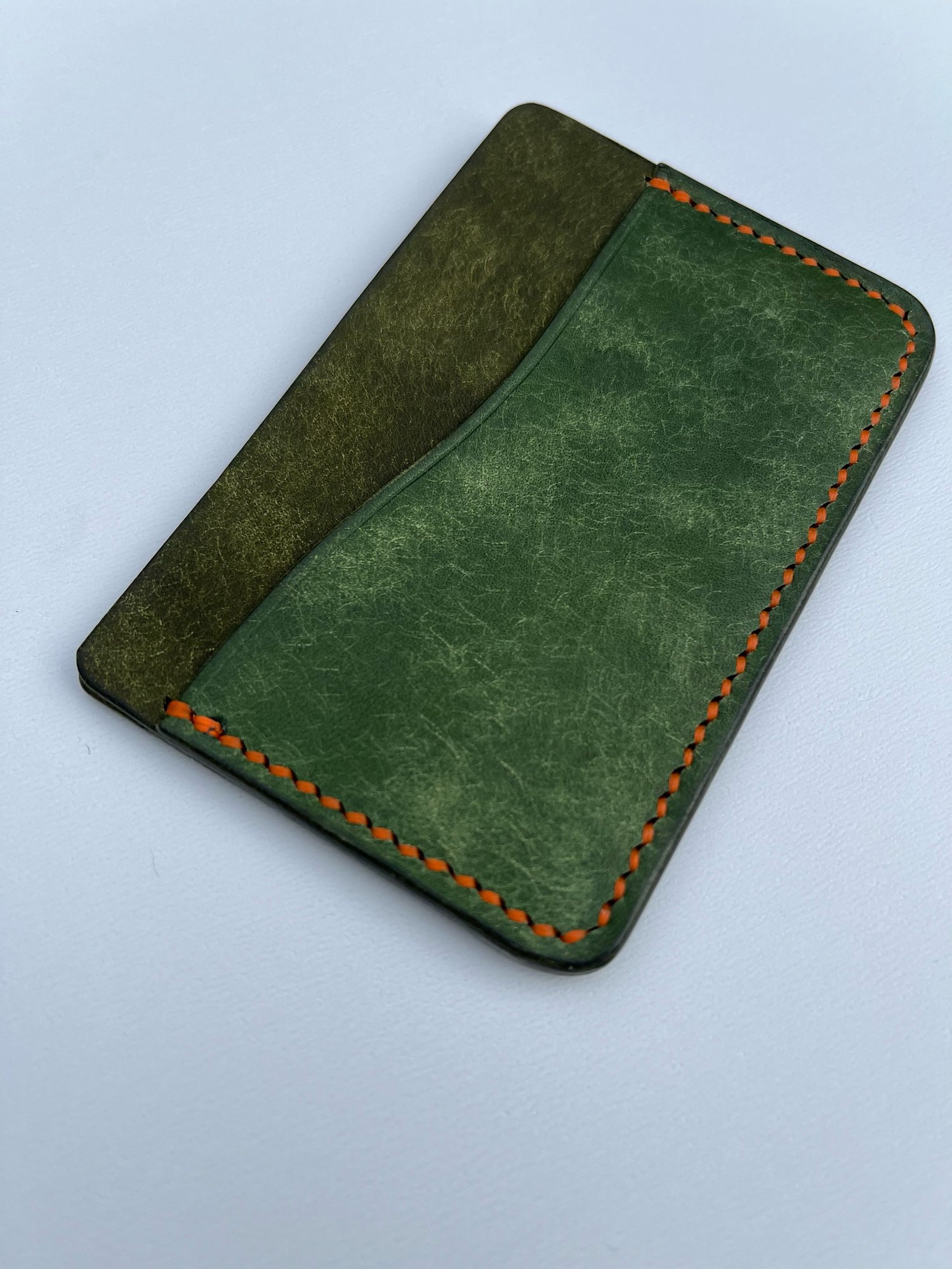 Image of Olive/Emerald Pueblo Horizontal Cardholder 
