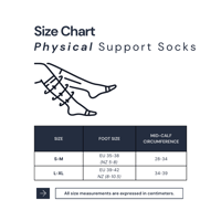 Image 4 of Physical Support Socks - Morphine