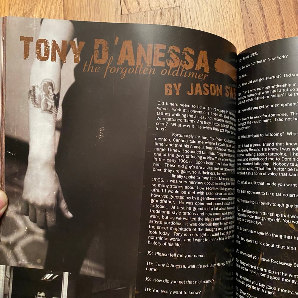 Tattoo Artist Magazine #7: Filip Leu