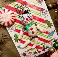 Image 1 of Snowman| Snowman Dangle Pin| Johanna Parker Design Collab| JPD Partners in Craft