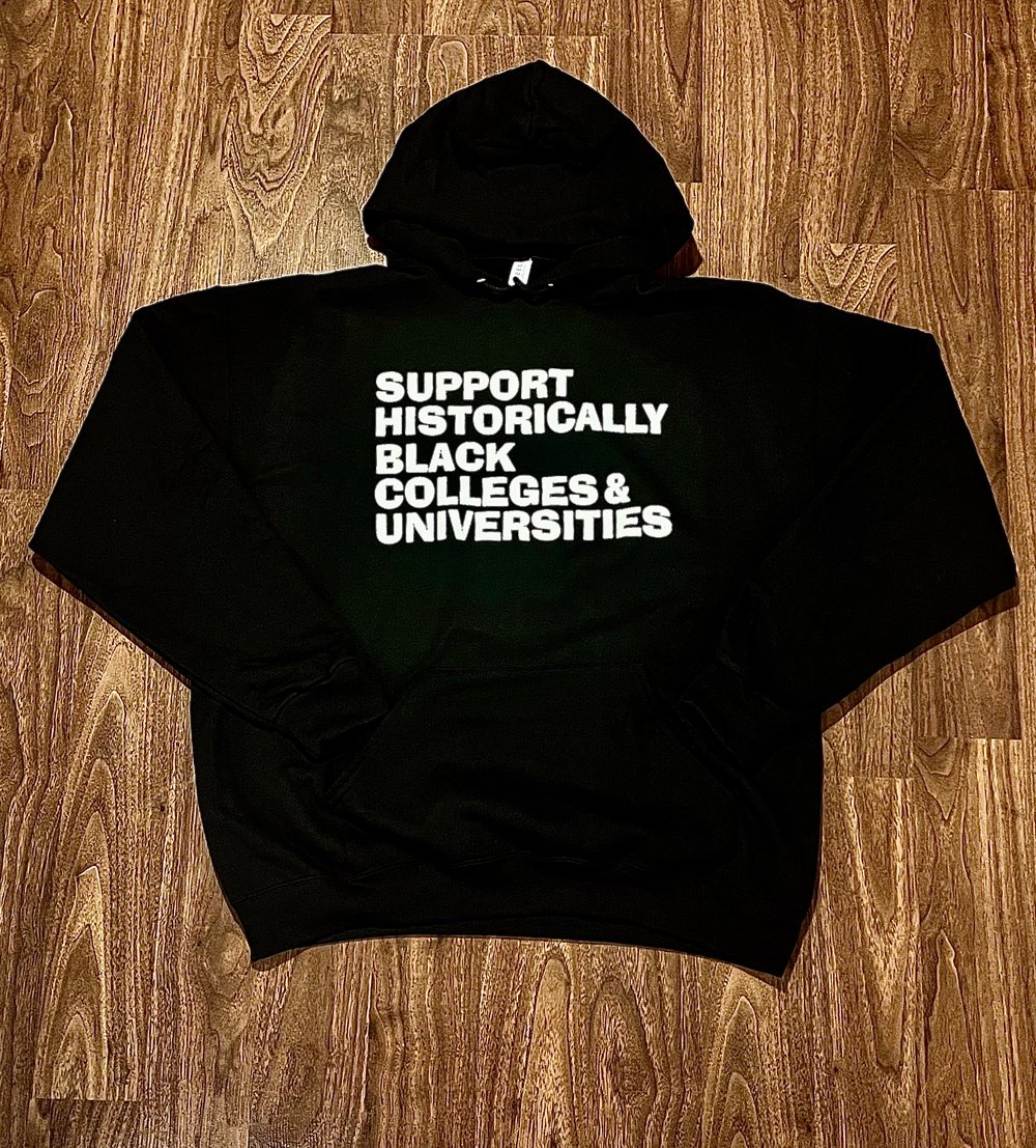 SUPPORT HBCUS Unisex Hoodie (BLACK)