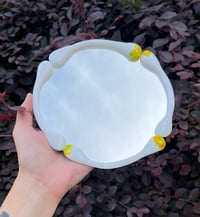 Image 2 of Fused glass Q-tip mirror