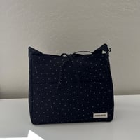 Image 3 of Black Polka Dot Crossbody Bag