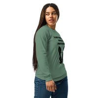 Image 9 of Women BLACK FEATHER Garment-dyed heavyweight long-sleeve shirt