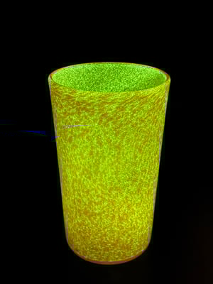 Image of Orange Glow in Dark Pint Glass