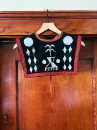 Image 4 of GOLD METAL EMBROIDERY COMET COLLAR  sienna tie