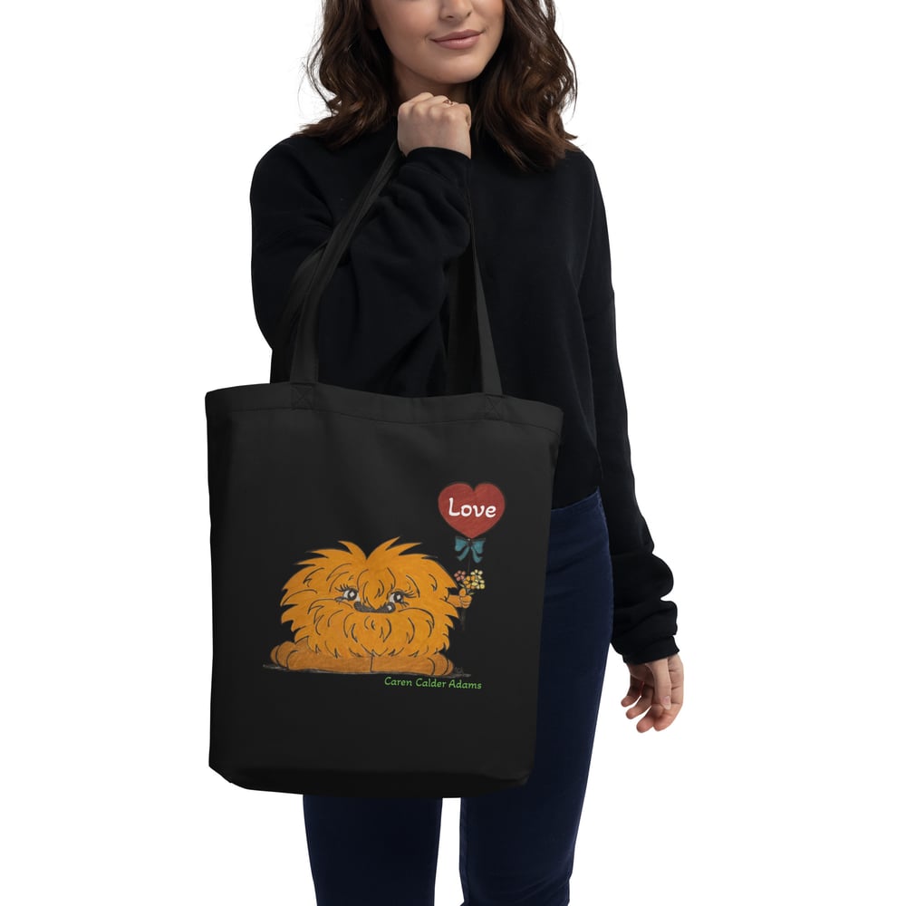 Fuzzy Luv Tote Bag