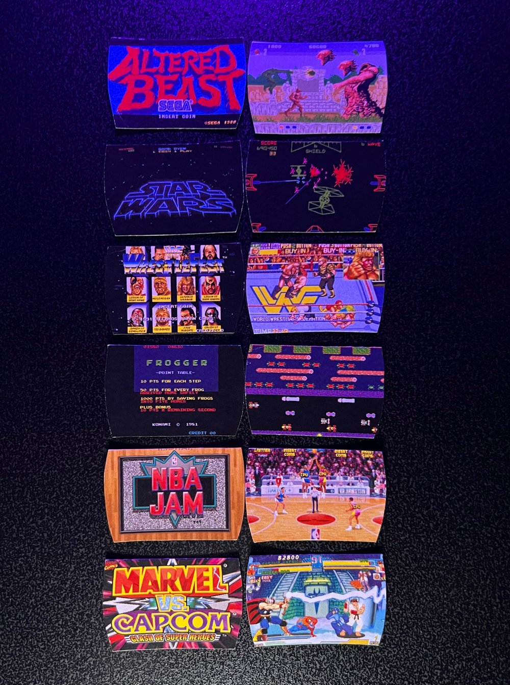 1:12 Arcade Stickers Wave 7