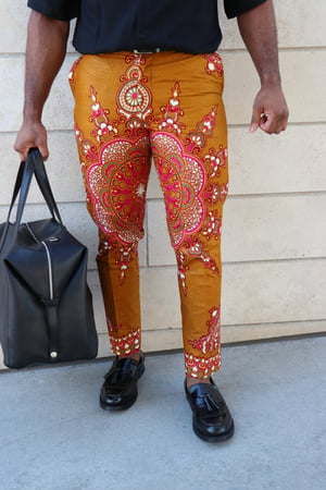 Image of The kendu pants - gold 