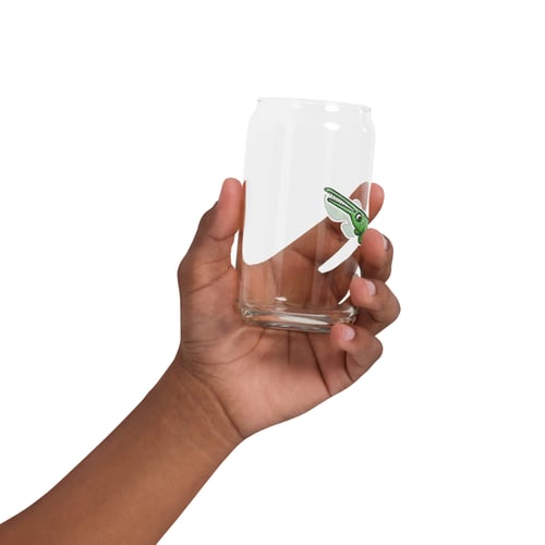 Image of Garth Gar Can-shaped glass