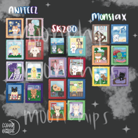 Image 3 of Bias Stamp Magnetic Bookmarks