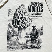 Image 1 of 90s Michigan Mushroom Fest Tee Sz XXL