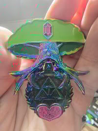 Image 1 of Rainbow In The Trees Enamel Pin