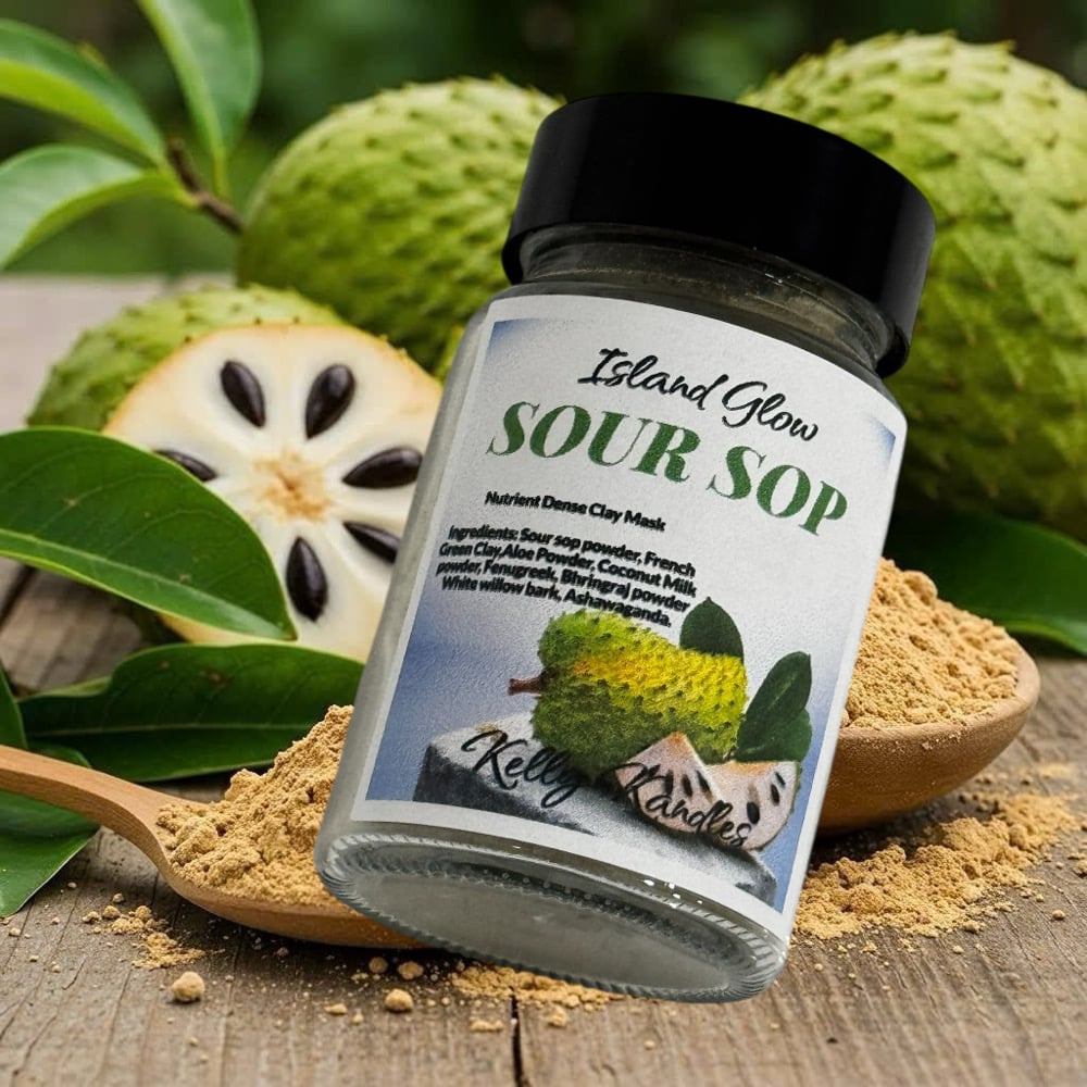 Image of Island Glow~ Sour Sop (Clay Mask)