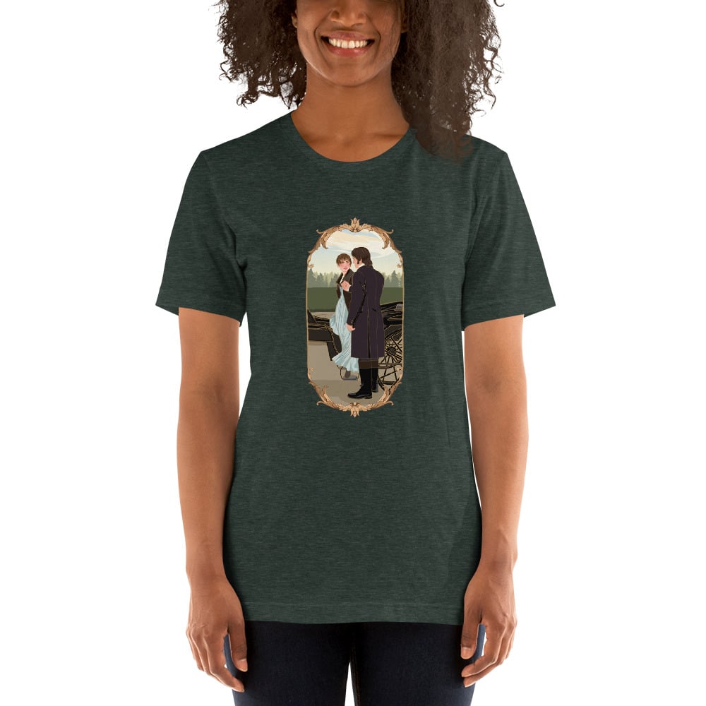 Image of Mr. Darcy, Ms. Elizabeth Unisex t-shirt