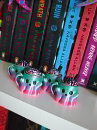 Image 1 of Clickers fantasmas arcoiris morado 