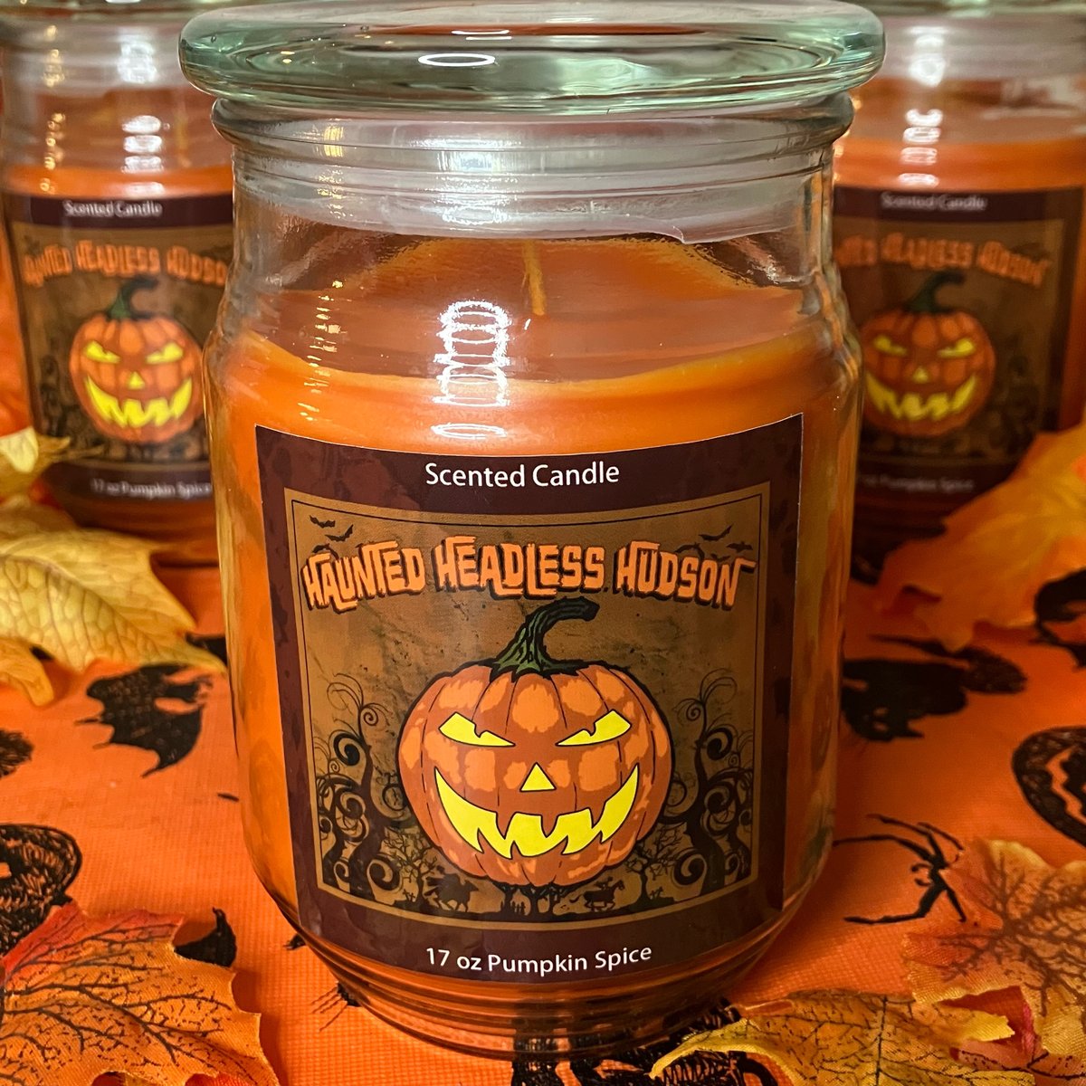 17oz “Haunted Headless Hudson” Scented Candle 