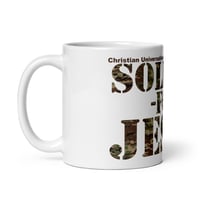 Image 2 of Soldier For Jesus 11oz White glossy mug