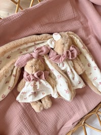 Image 3 of DOUDOU MINI FLEURI ROSE