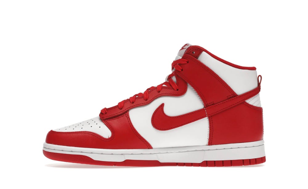 Image of Nike Dunk High "Championship Red"