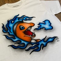 Image 2 of Charmander Airbrush Tee 