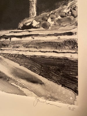 Image of ‘Woman in Mirror’ monotype 