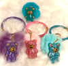 Blosssom Bear Bangle Keychains 