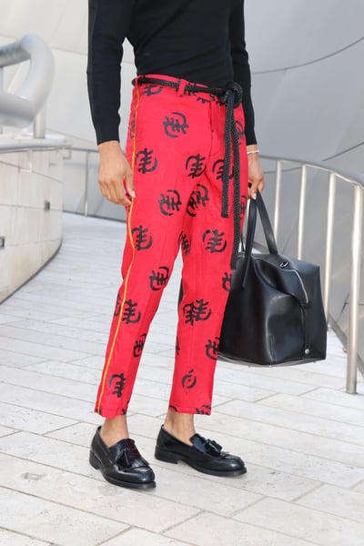 Image of The Sikani tux pants- Gye Nyame 