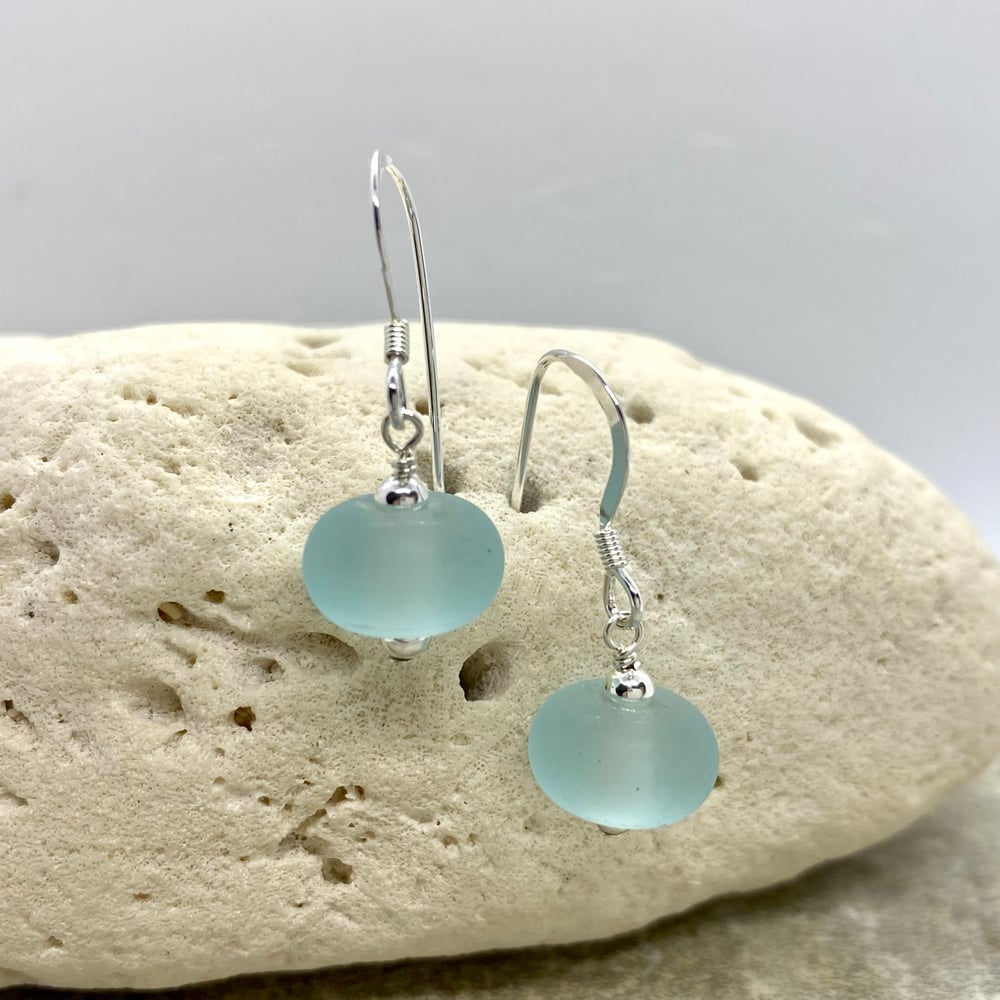Image of Sea Glass Single Earrings