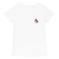 Death’s Head Poppy V-Neck