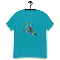 Image 11 of Unisex classic tee, Luminous Dragonfly on Branch Tee
