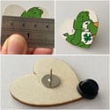 Rocket & Co. Retro Care Bear pin brooches