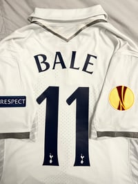 Image 1 of Tottenham Hotspur “BALE 11” 2012/13 Home Cup Shirt + patches  (M) 