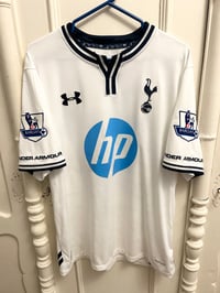 Image 8 of Tottenham Hotspur “KANE 37” 2013/14 Home Shirt + PL patches (L)