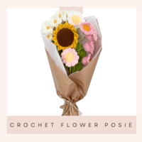Image 1 of Crochet Flower Posie- Millie