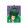 “Snoop Froggy Frog” matte fine art print